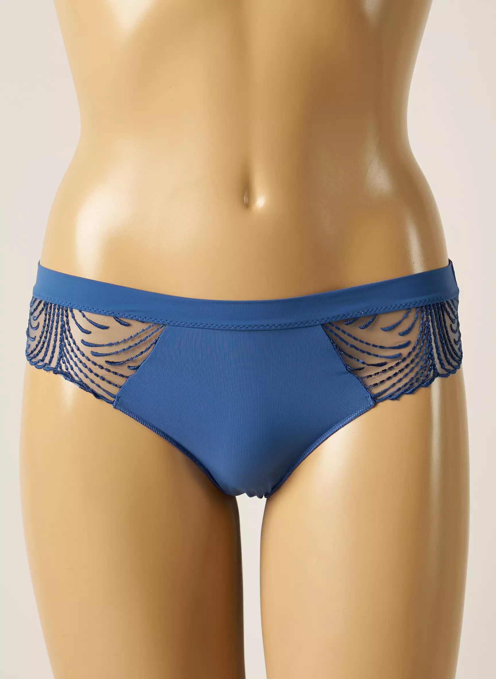 Simone Perele Culottes Femme couleur bleu
