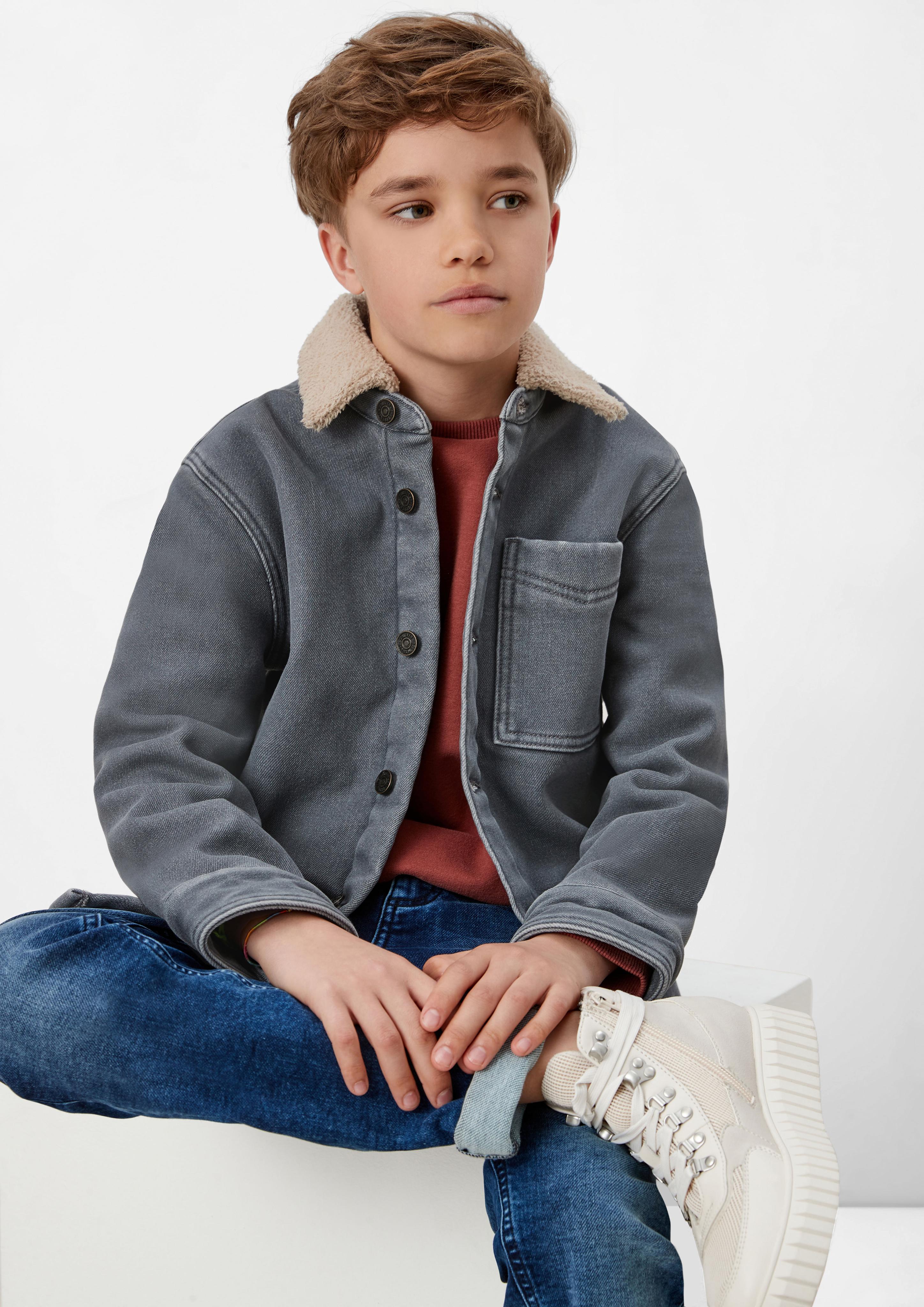 Hemdjacke mit Teddyplüsch-Futter  2123714-94Z2