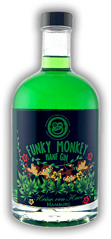 Funky Monkey Hanf Gin Funky Monkey Hanf Gin  0,5	 Liter - Vol 43%