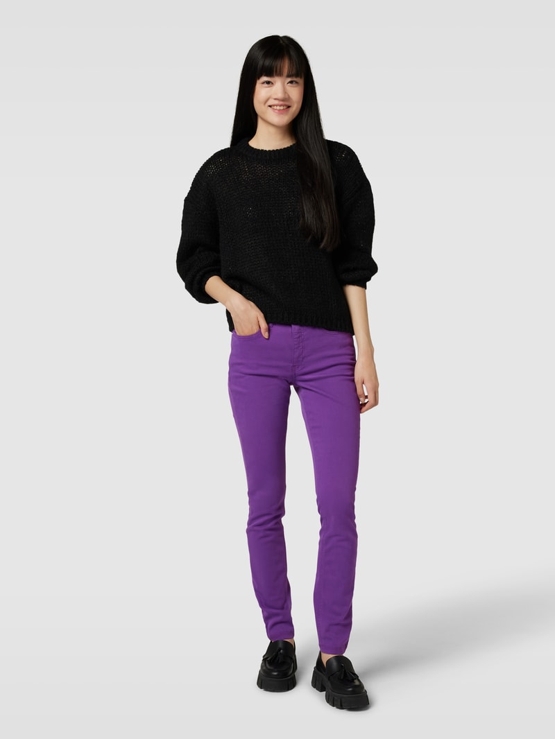Hose im 5-Pocket-Design Modell 'DREAM' in lila