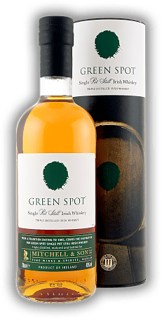 Green Spot  Mitchell & Sons Single Pot Still Irish Whiskey Green Spot  Mitchell & Sons Single Pot Still Irish Whiskey Ein wunderbar reichhaltiger, süßer und komplexer Single Pot Still Irish Whiskey. 0,7	 Liter - Vol 40%