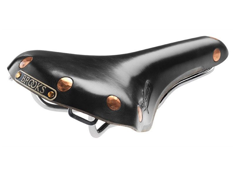 Brooks Swift Chrome Kernledersattel Uni schwarz