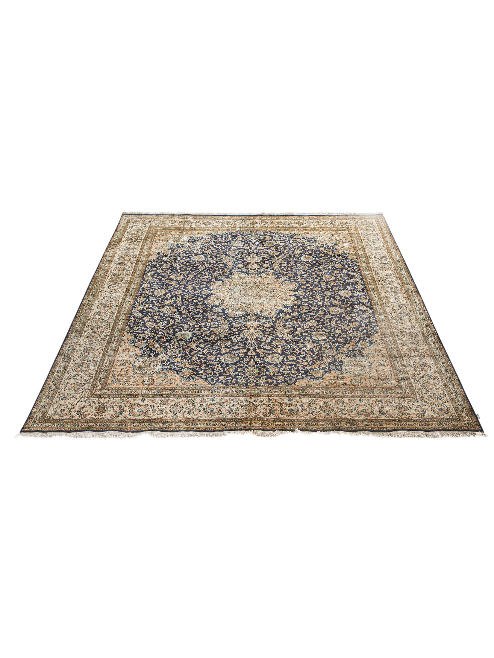 Kaschmir Seide 16/16 ca. 243 x 311 cm, Unikat / Einzelstück