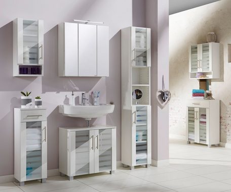 HELD MÖBEL Midischrank Jaca Breite 30 cm, mit MDF Hochglanz-Fronten