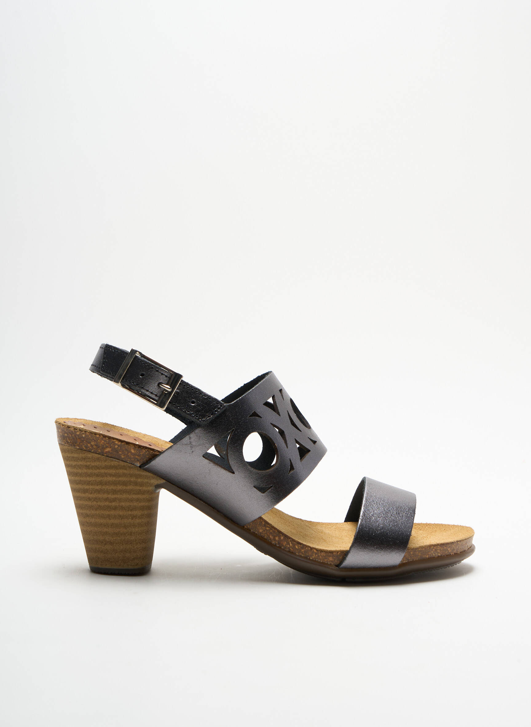 Kadancia Sandales Nu Pieds Femme couleur gris