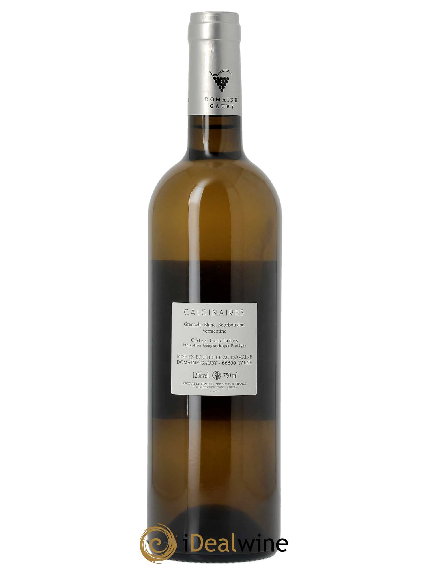 IGP Côtes Catalanes Les Calcinaires Gauby (Domaine)  2022 - Lot de 1 Bouteille