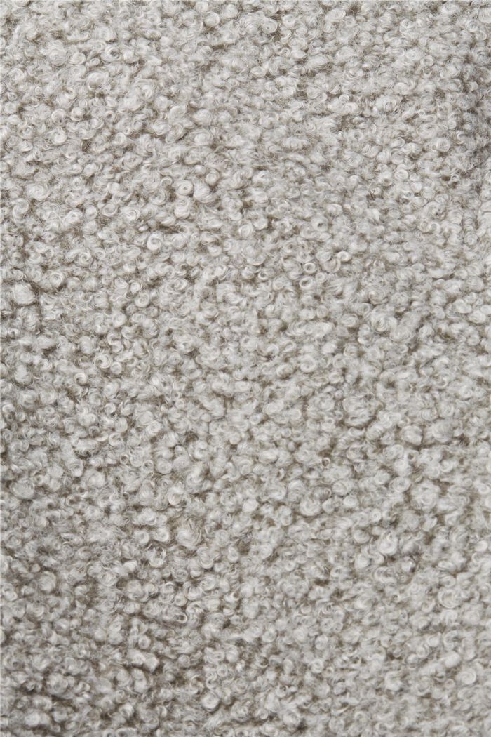 Curly Bouclé-Mantel
