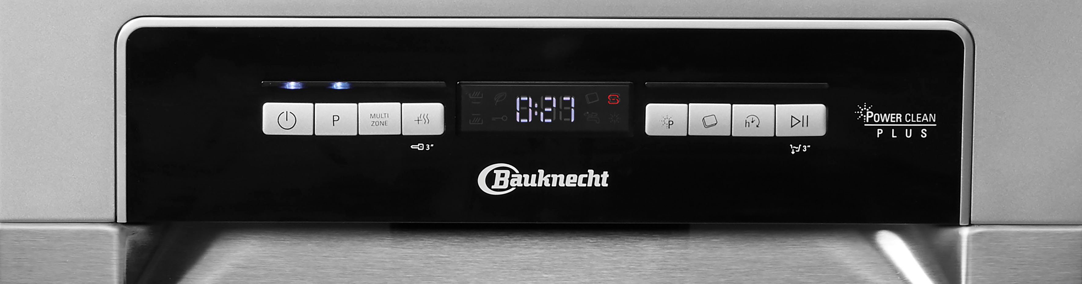BAUKNECHT Unterbaugeschirrspüler, BSUO 3O23 PF X (2), 10 Maßgedecke