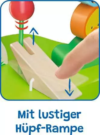 ministeps: Pelles putzmuntere Motorikschleife - Babyspielzeug ab 12 Monaten