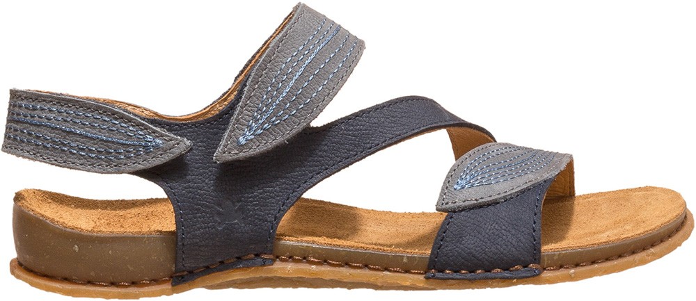 EL NATURALISTA Komfort Sandalen blau