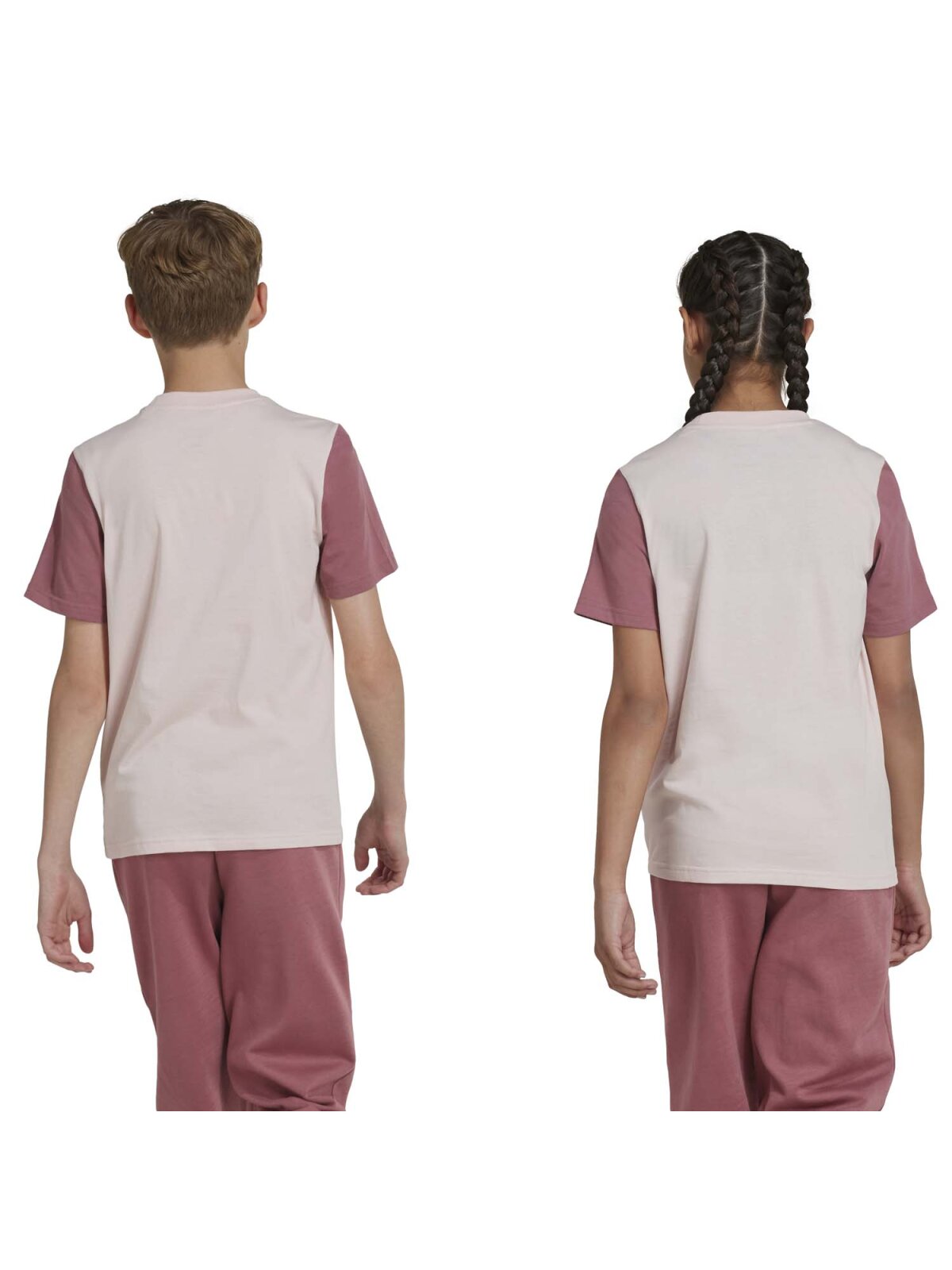 Adidas Essentials T-Shirt Kinder rosa