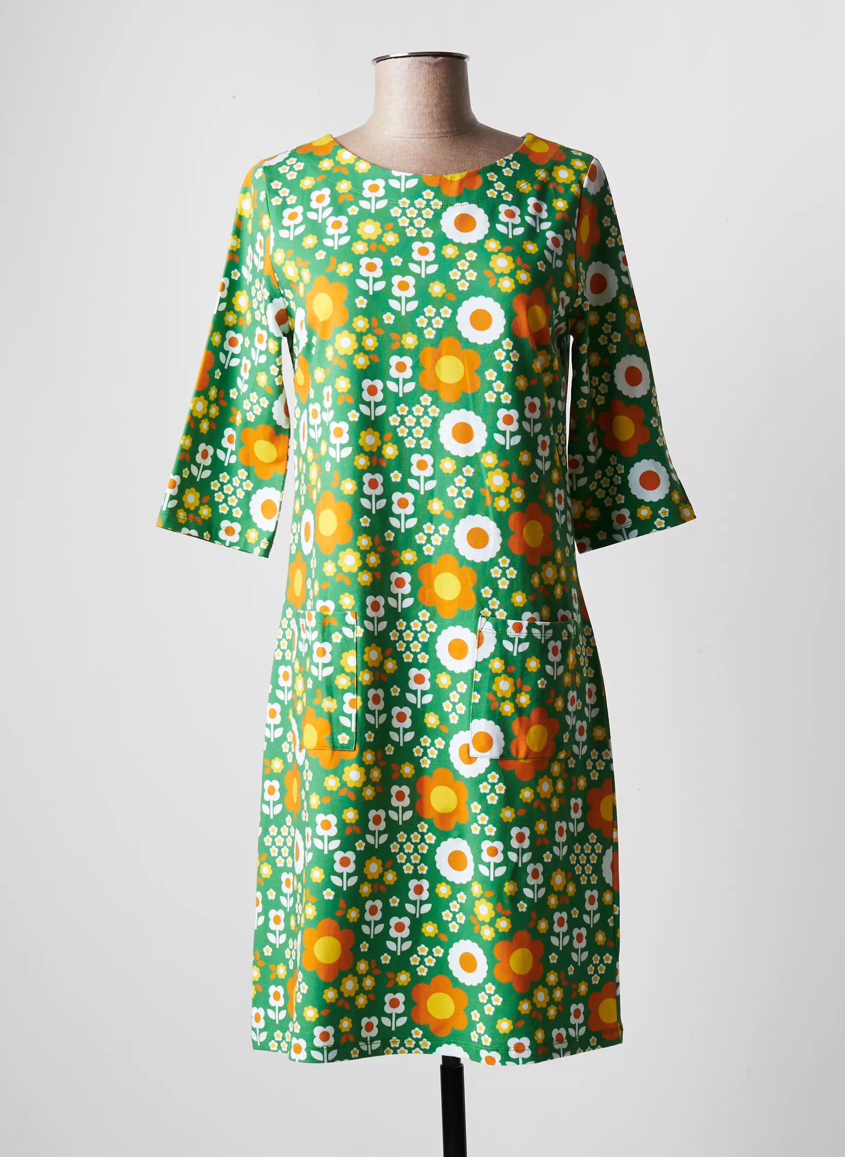 Cissi Och Selma Robes Mi Longues Femme couleur vert