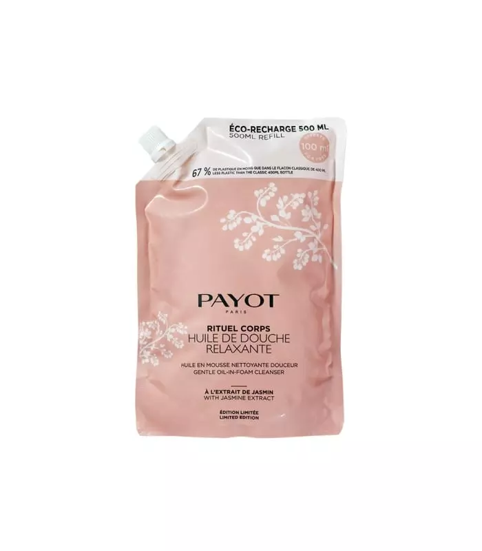 HUILE DE DOUCHE RELAXANTE RECHARGE Huile en Mousse Nettoyante Douceur