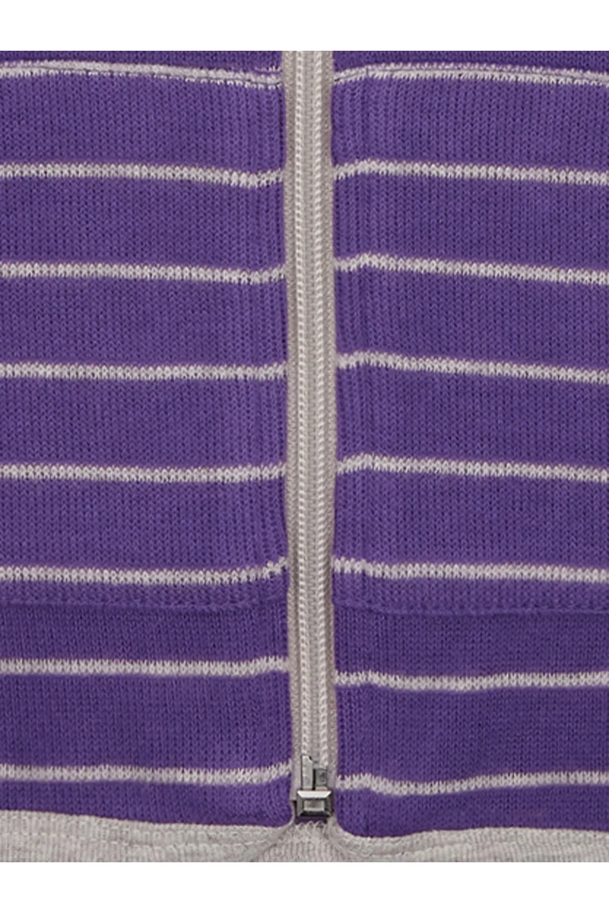 loud + proud  Strickweste - Lila - Regular Fit