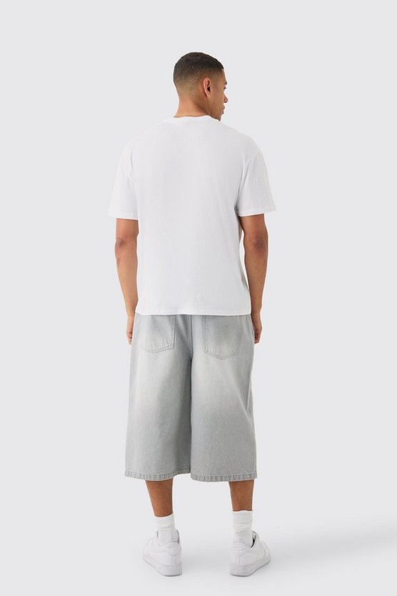 Oversize T-Shirt mit lizenziertem Street Fighter Gaming Print