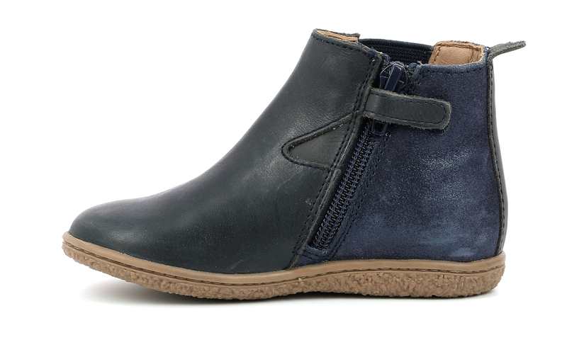 Boots cuir Vermillon