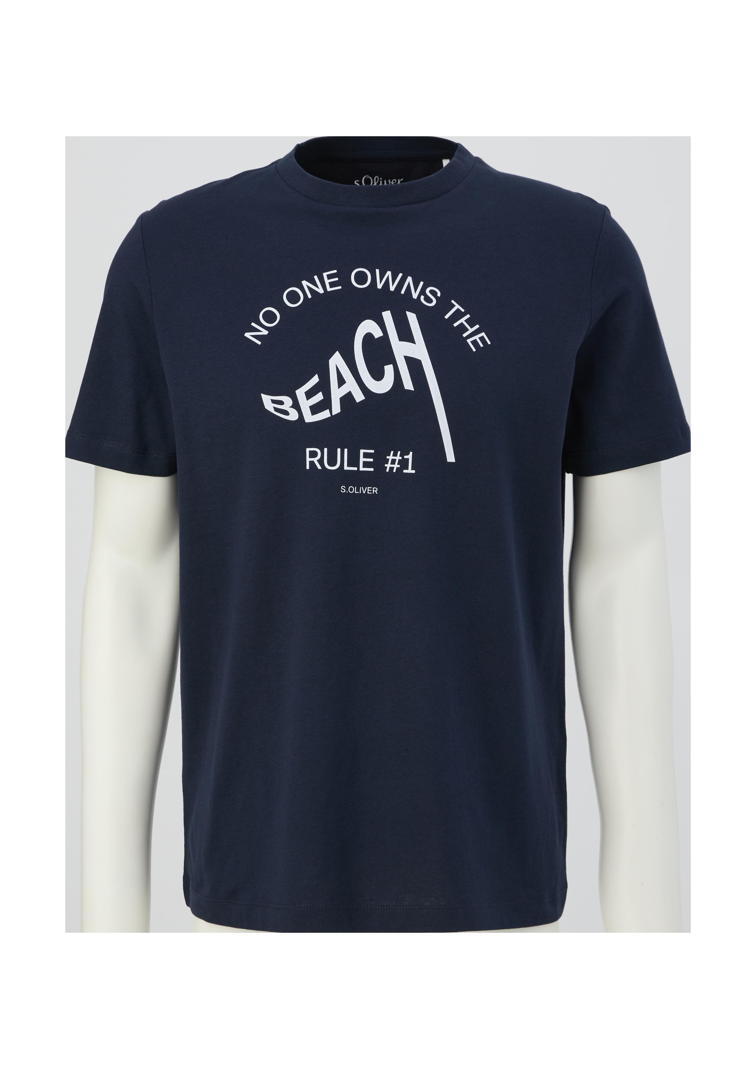 Baumwollshirt mit Frontprint  2137550-59D3