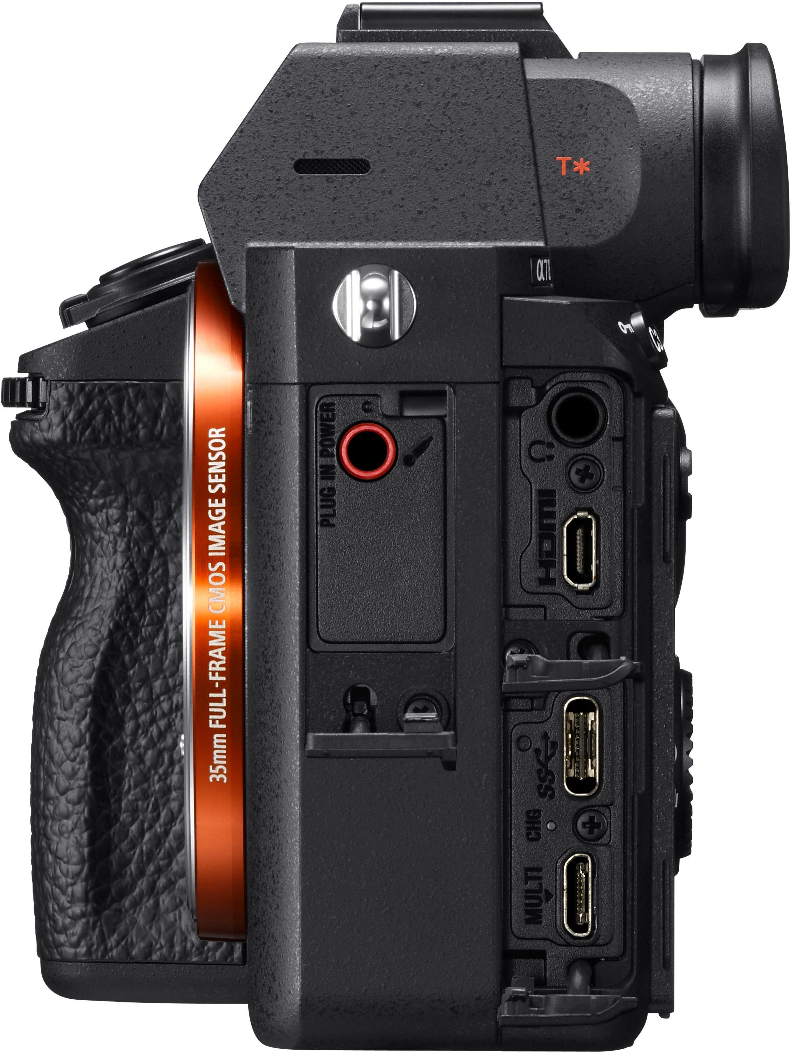 Sony ILCE-7M3B - Alpha 7 III E-Mount Systemkamera (24,2 MP, Exmor R CMOS Vollformatsensor, 2 Kartenslots, nur Gehäuse)