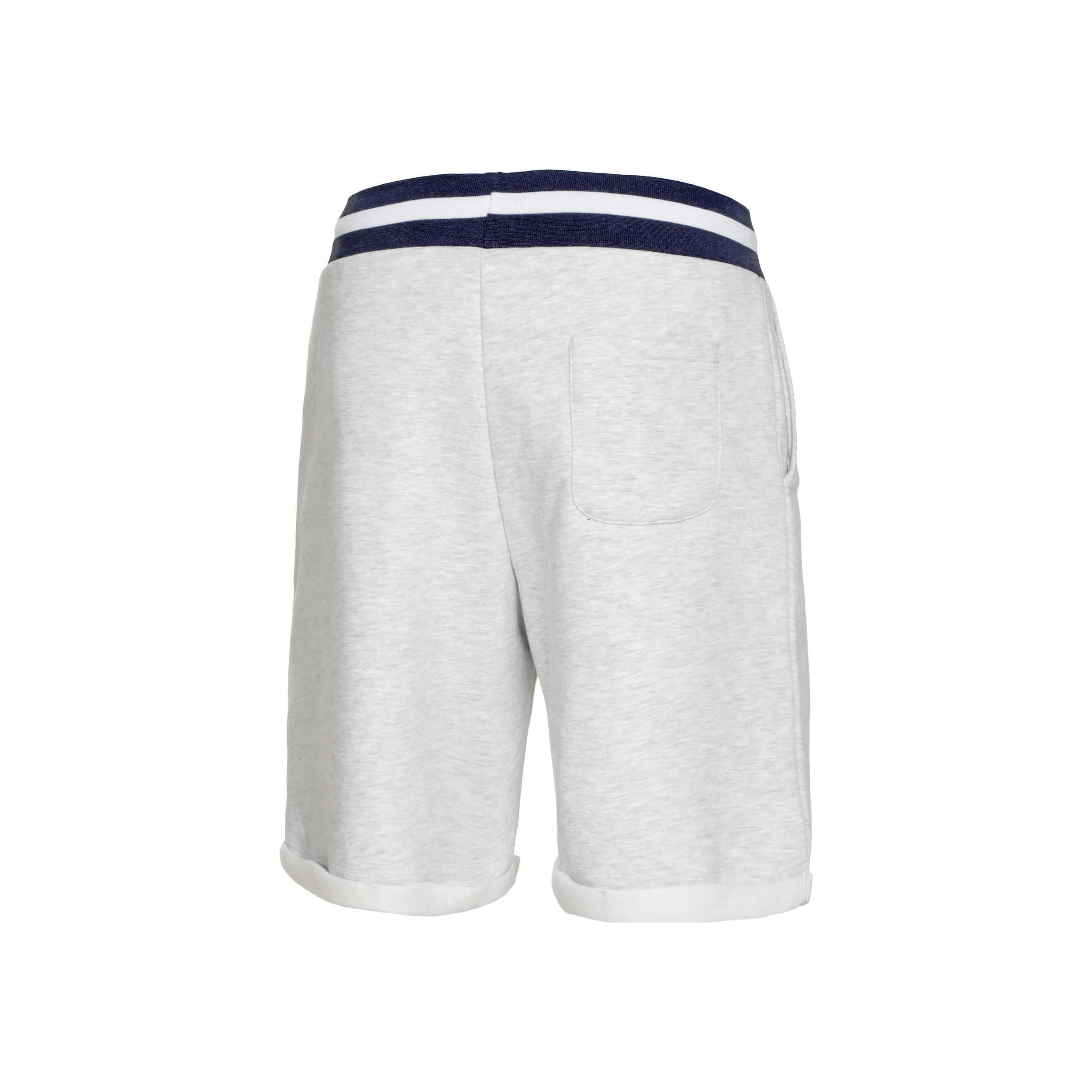Basic Lifestyle Shorts Herren - Hellgrau, Dunkelblau
