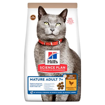 Hill's Science Plan Mature Adult 7+ No Grain mit Huhn