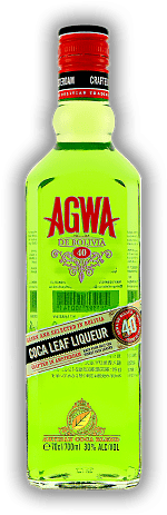 AGWA de Bolivia AGWA de Bolivia Likör aus der Kokapflanze mit Guarana und Ginseng. 0,7	 Liter - Vol 30%