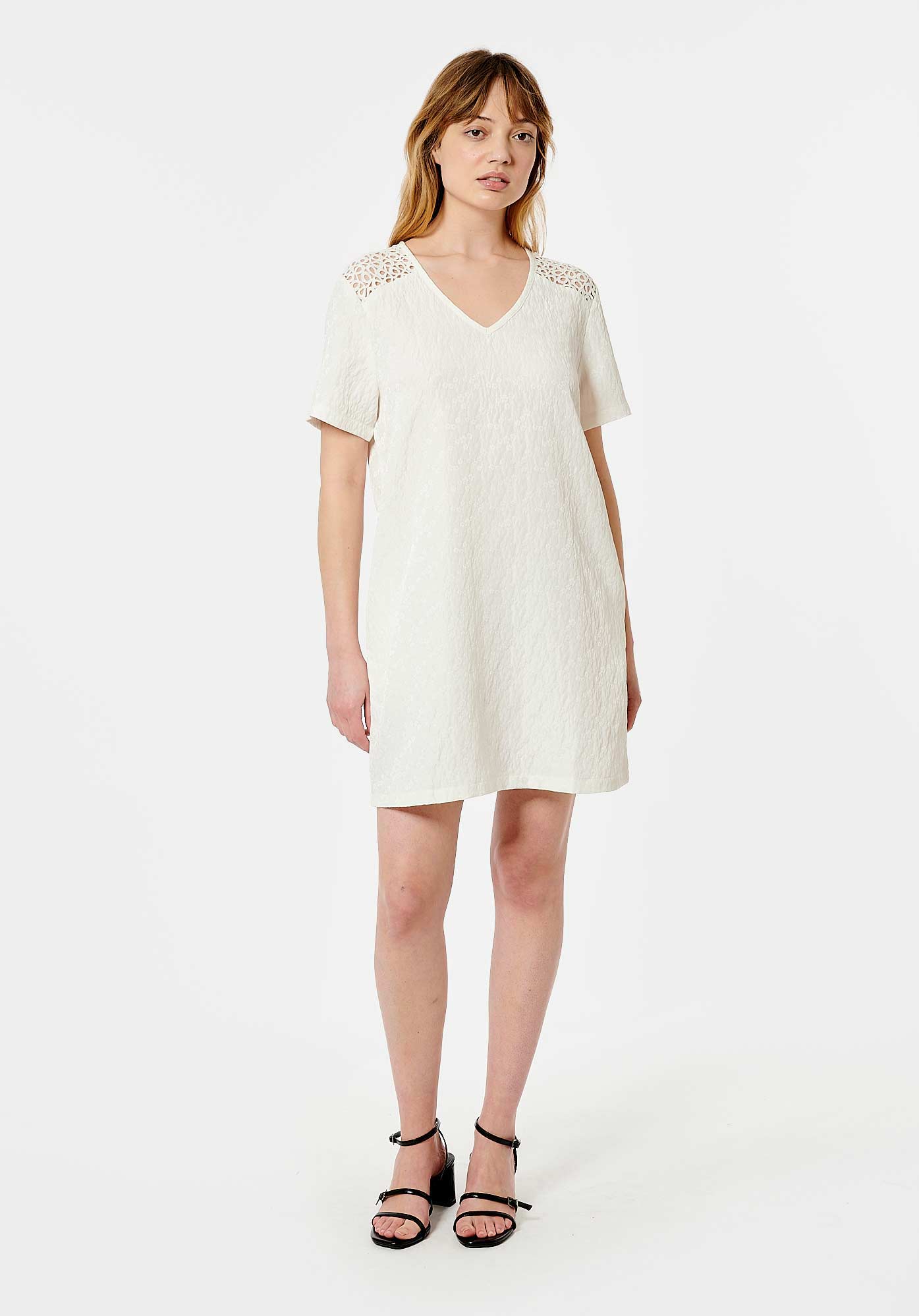 GUEST  Robe blanche femme