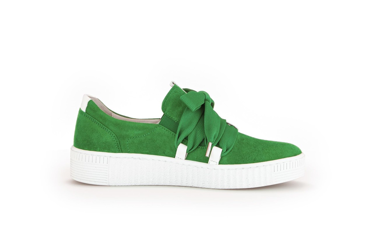 GABOR Freizeit Schnürer grün Gabor Fashion Sneaker low 43.333.11 grün