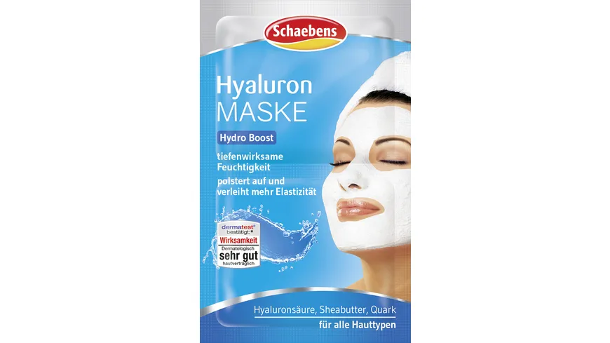 Schaebens Hyaluron Maske 2x5 ml 10 ml