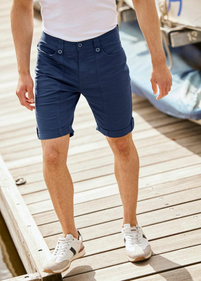 Stretch-Bermuda, Regular Fit