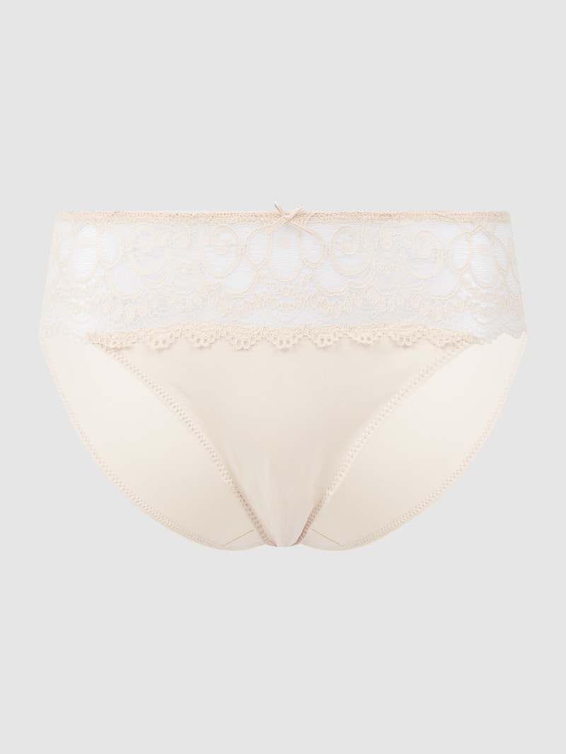 Slip aus Mikrofaser Modell 'Amorous' in beige
