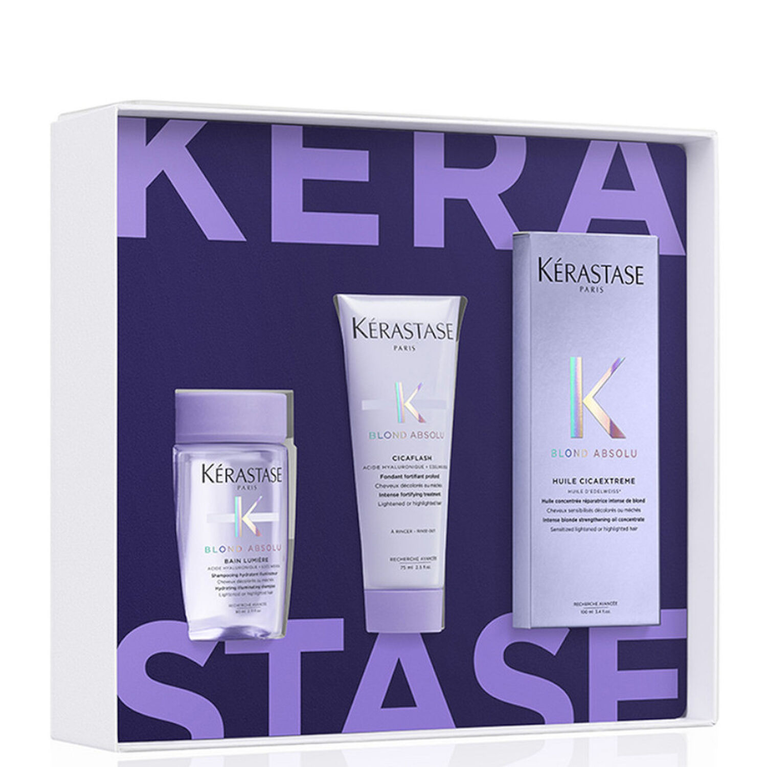 Kérastase Blond Absolu Coffret Huile Cica Extrême + 2 Produits