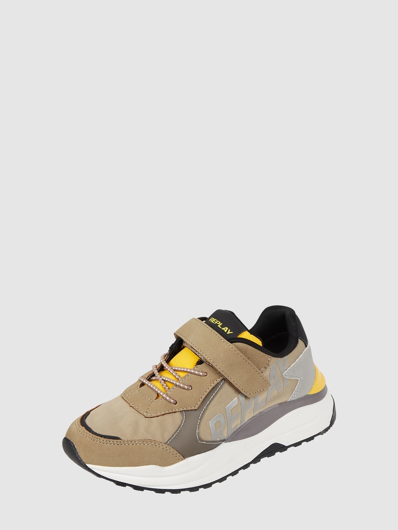 Sneaker im mehrfarbigen Design Modell 'Merak' in beige