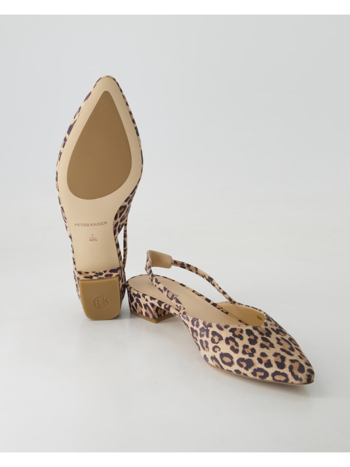 PETER KAISER Slingpumps in Braun günstig kaufen