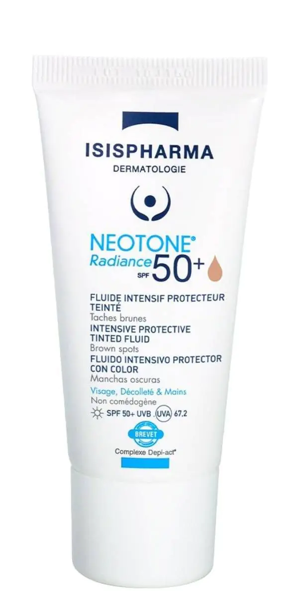 Isispharma Neotone Radiance SPF50+ - Serum koji uklanja diskoloracije kože do srednje nijanse.