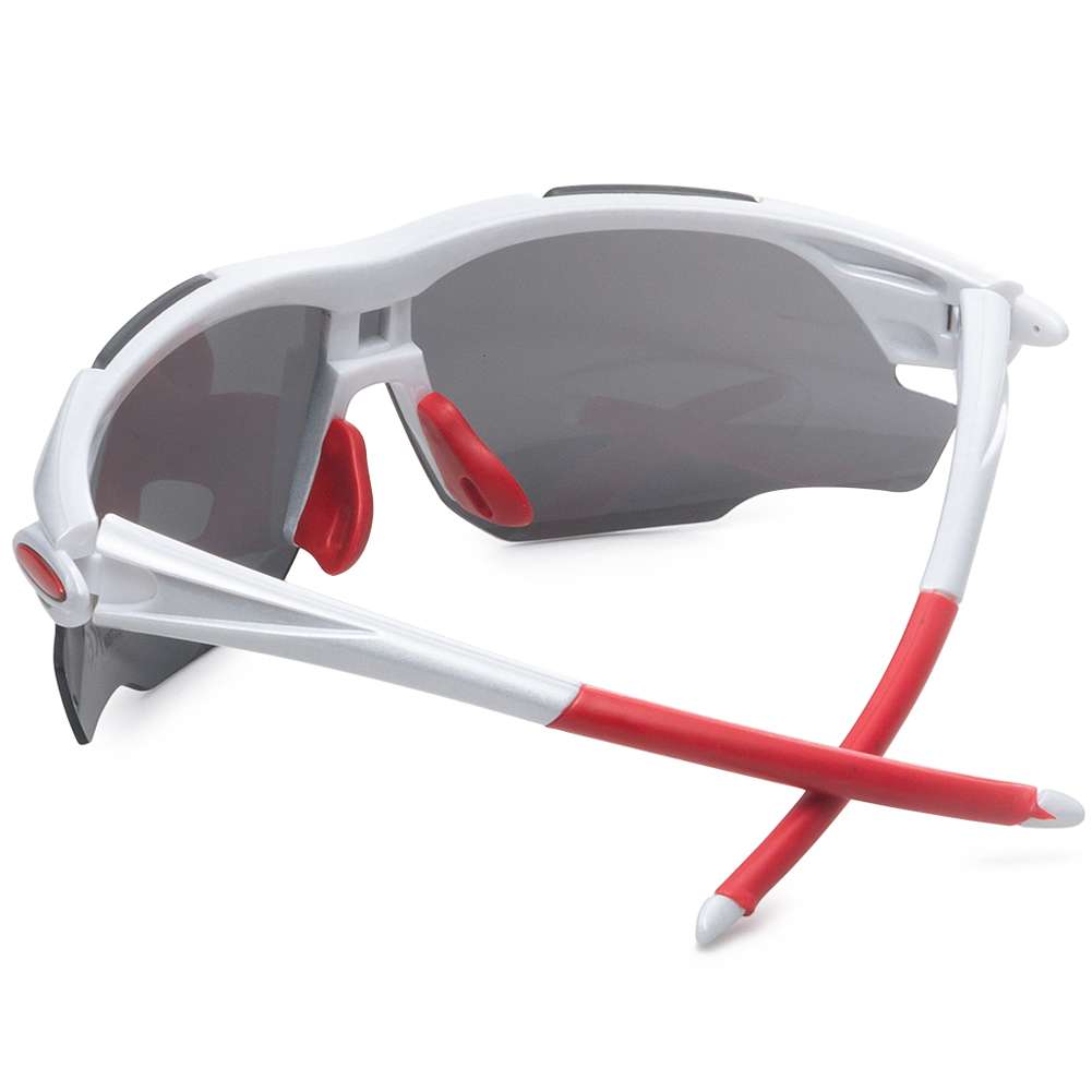 LEANDRO LIDO Challenger One Sport Sonnenbrille weiß/schwarz