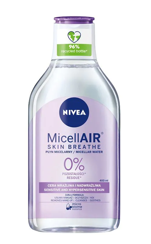„Nivea Visage“ maitinamasis micelinis vanduo jautriai ir padidėjusio jautrumo odai