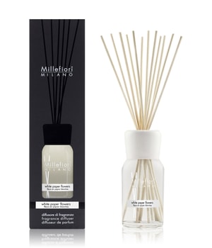 Millefiori Milano Reed White Paper Flowers Raumspray-500 ml