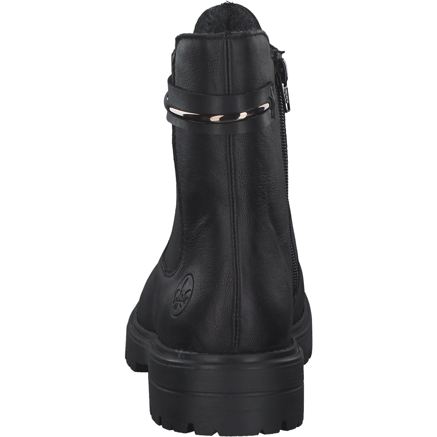 Rieker Z2852, Stiefeletten, Damen, schwarz/schwarz/schwarz