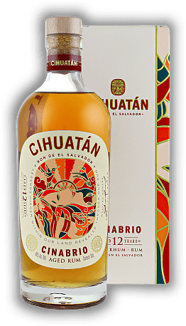 Ron Cihuatan 12 Years Cinabrio Ron Cihuatan 12 Years Cinabrio Ron de El Salvador. Alter 12 J. - 0,7	 Liter - Vol 40%