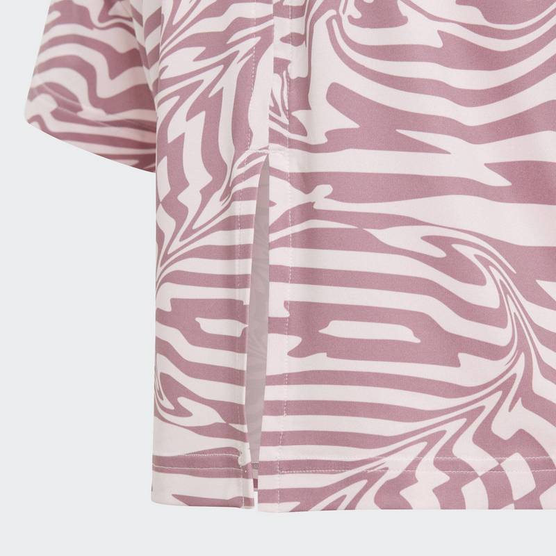 adidas AEROREADY Kids Print T-Shirt Croptop Kinder