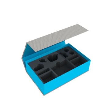 Feldherr Magnetbox blau für Warhammer Underworlds, Beastgrave - Hrothgorns Menschenfänger
