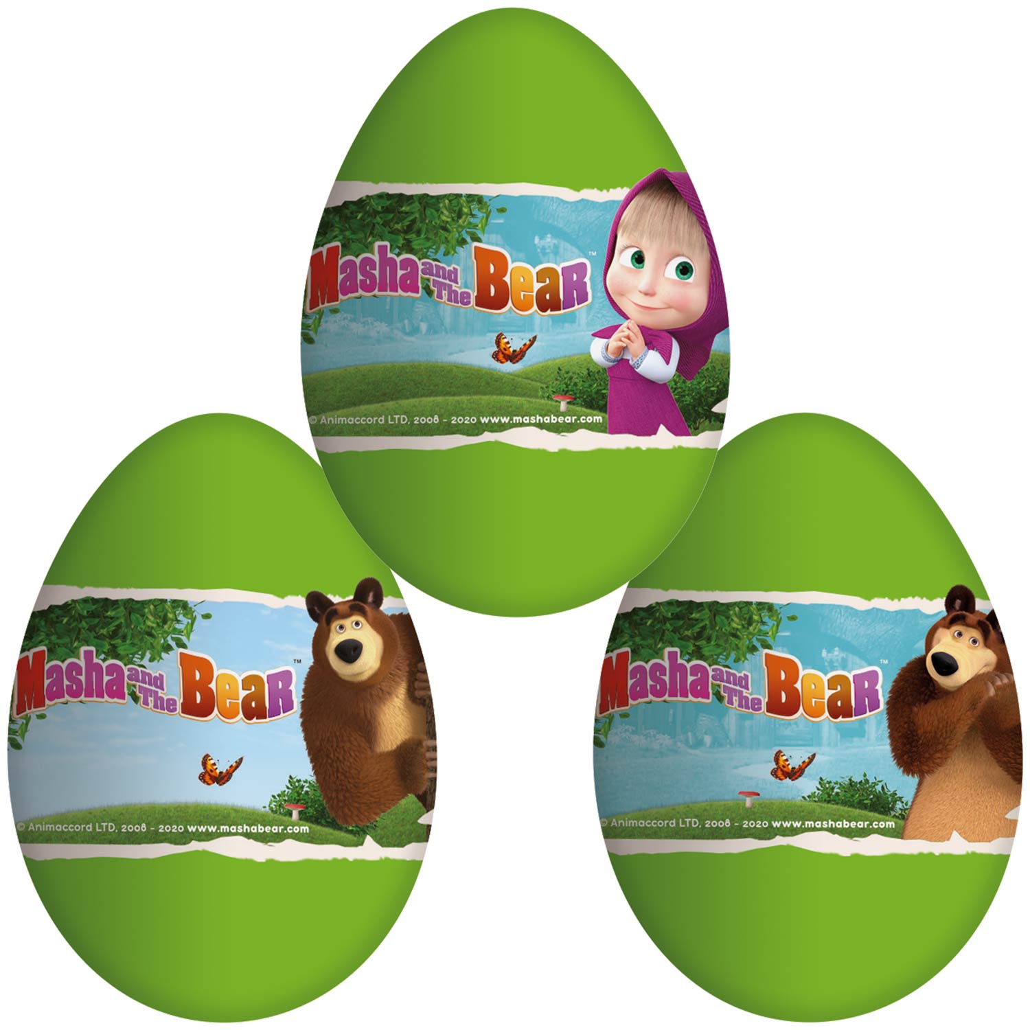 Masha und der Bär Schoko-Ei
