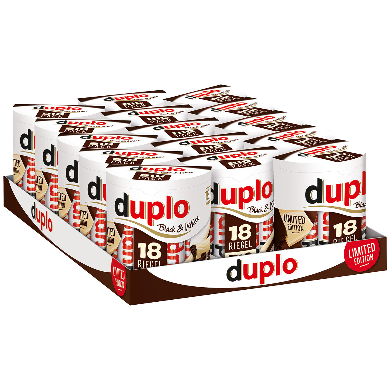 duplo Black & White Big Pack 18er