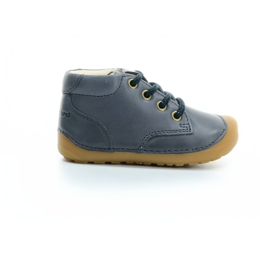 Bundgaard Petit Lace Navy dunkel blaue Mid Cut Barfußschuhe