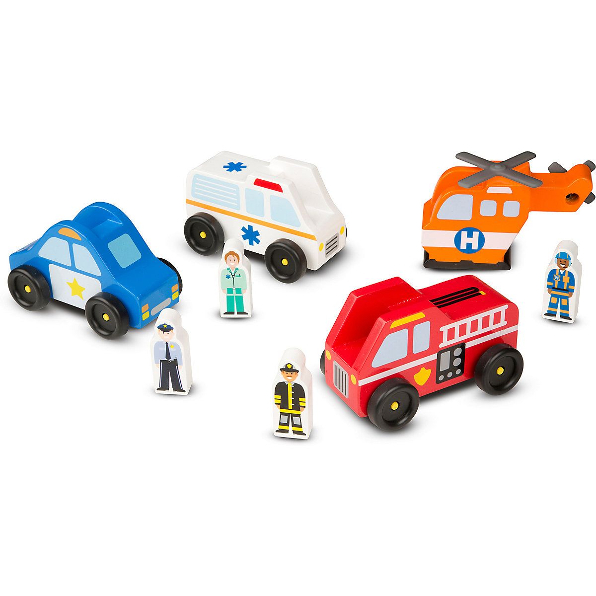 Rettungsfahrzeuge aus Holz
