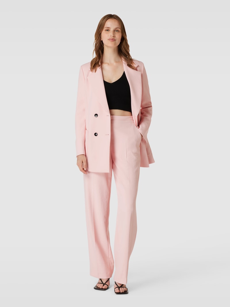 Blazer mit Knopfverschluss in rosa