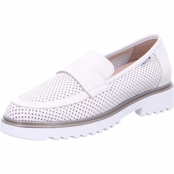 MEPHISTO Klassische Slipper weiss 1330