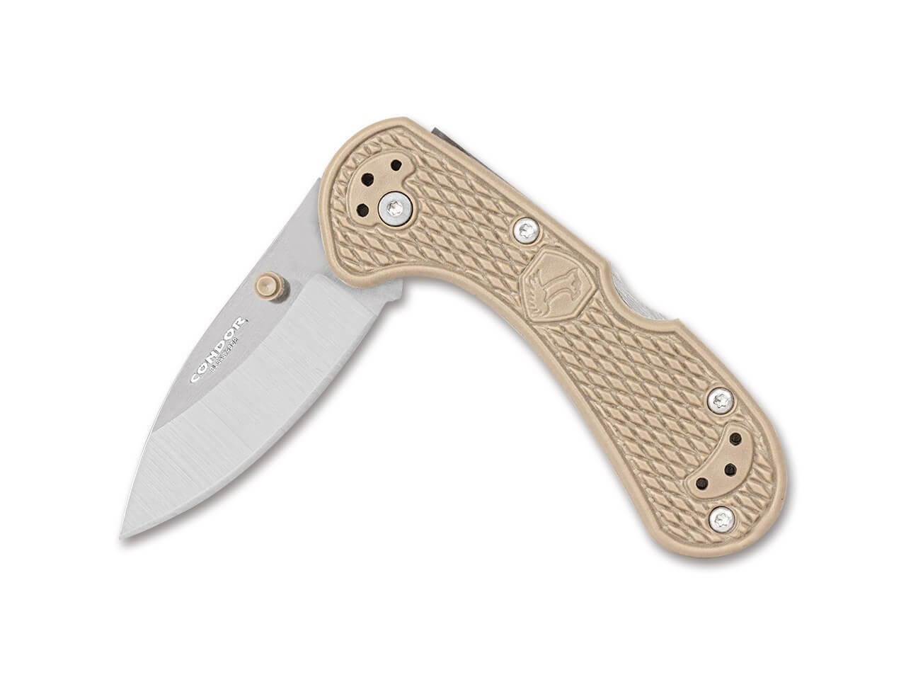 Cadejo Drop Point Folder Desert