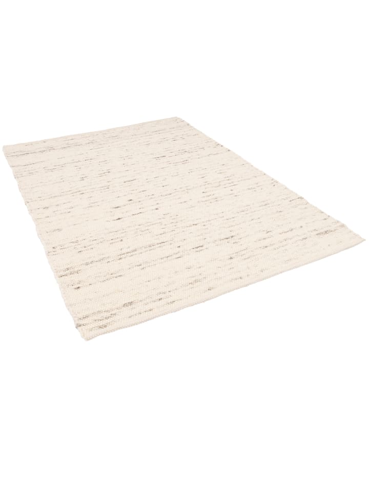 Pergamon Natur Teppich Wolle Alaska Meliert in Grijs günstig kaufen
