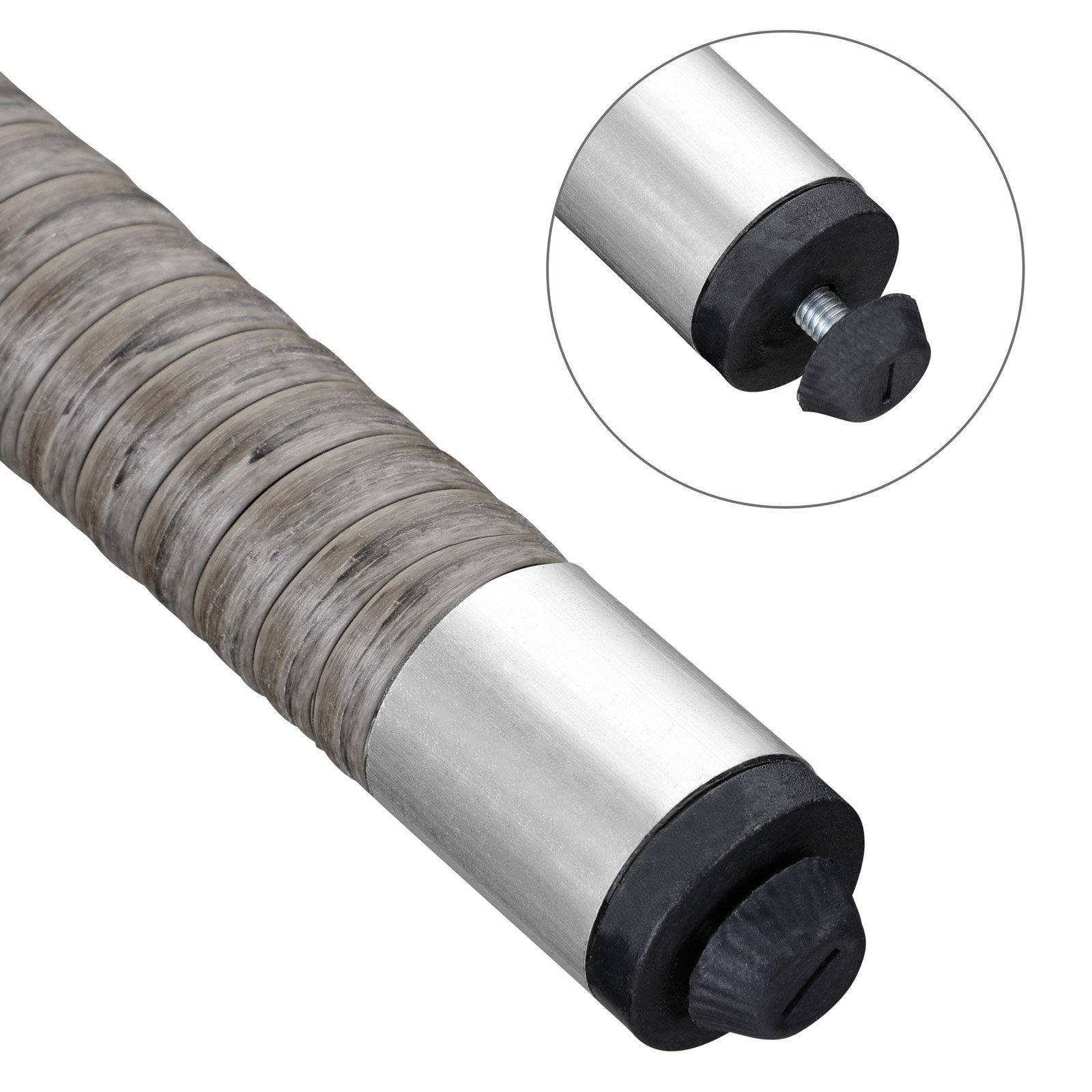 Casaria Gartenstuhl, Polyrattan 4er Set Stapelbar 7cm Auflagen 160kg Belastbarkeit